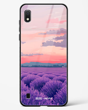 Lavender Fields Forever [BREATHE] Glass Case Phone Cover (Samsung)