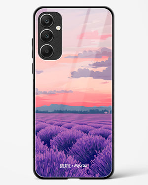 Lavender Fields Forever [BREATHE] Glass Case Phone Cover (Samsung)