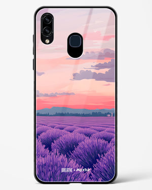 Lavender Fields Forever [BREATHE] Glass Case Phone Cover (Samsung)