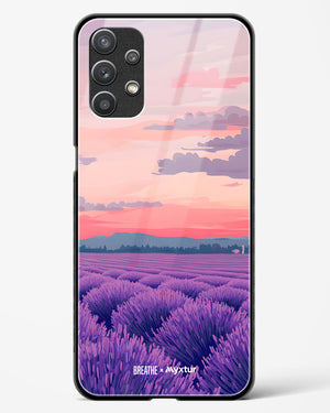 Lavender Fields Forever [BREATHE] Glass Case Phone Cover (Samsung)