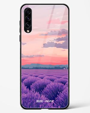 Lavender Fields Forever [BREATHE] Glass Case Phone Cover (Samsung)