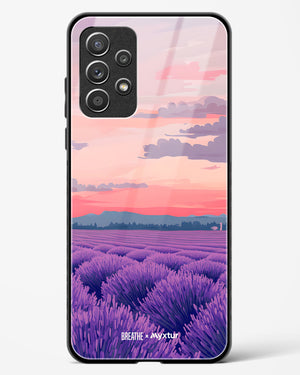 Lavender Fields Forever [BREATHE] Glass Case Phone Cover (Samsung)