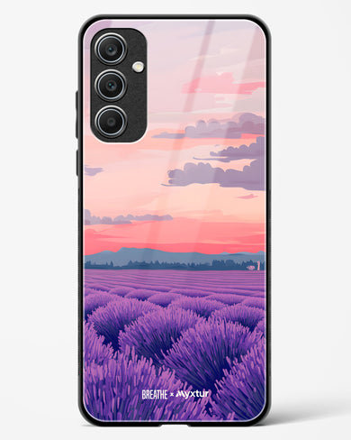 Lavender Fields Forever [BREATHE] Glass Case Phone Cover (Samsung)