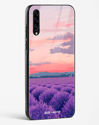 Lavender Fields Forever [BREATHE] Glass Case Phone Cover (Samsung)