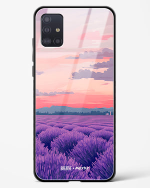 Lavender Fields Forever [BREATHE] Glass Case Phone Cover (Samsung)