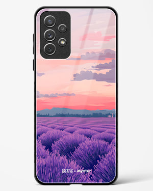 Lavender Fields Forever [BREATHE] Glass Case Phone Cover (Samsung)