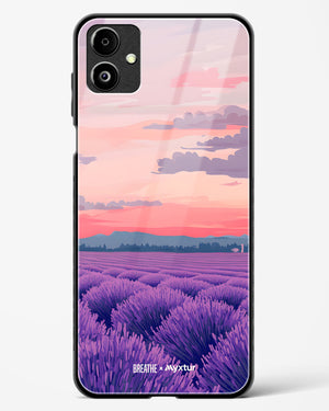Lavender Fields Forever [BREATHE] Glass Case Phone Cover (Samsung)