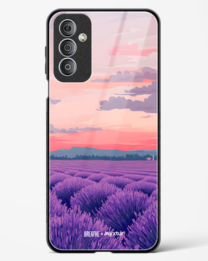 Lavender Fields Forever [BREATHE] Glass Case Phone Cover (Samsung)