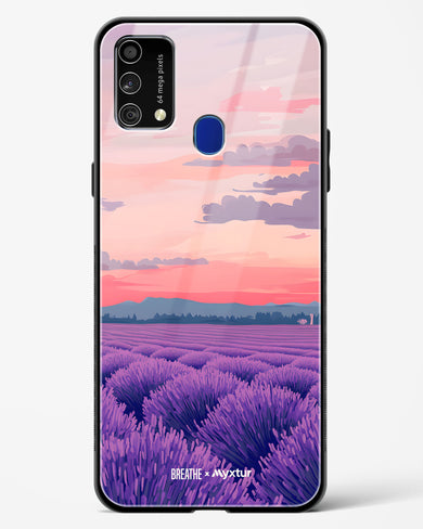 Lavender Fields Forever [BREATHE] Glass Case Phone Cover (Samsung)
