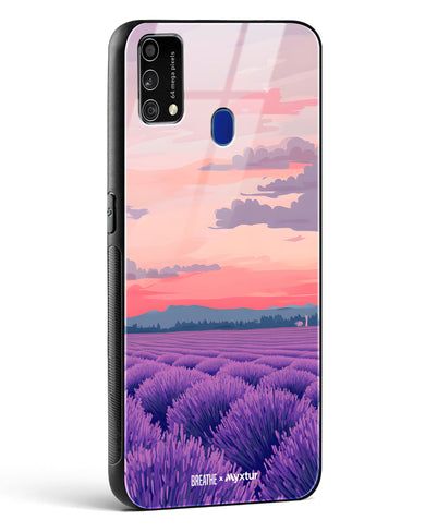 Lavender Fields Forever [BREATHE] Glass Case Phone Cover (Samsung)