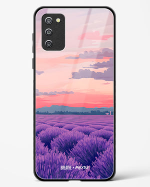 Lavender Fields Forever [BREATHE] Glass Case Phone Cover (Samsung)