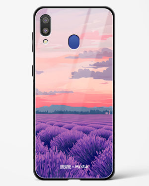 Lavender Fields Forever [BREATHE] Glass Case Phone Cover (Samsung)