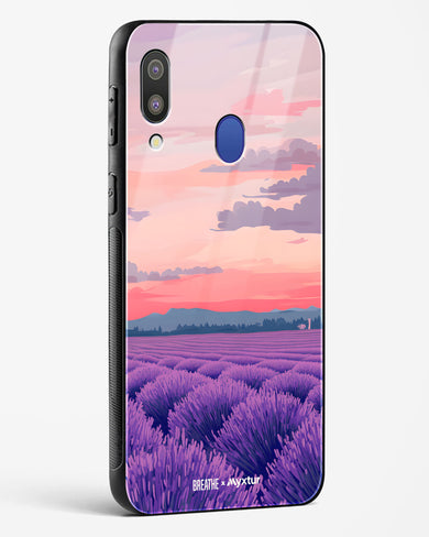 Lavender Fields Forever [BREATHE] Glass Case Phone Cover (Samsung)