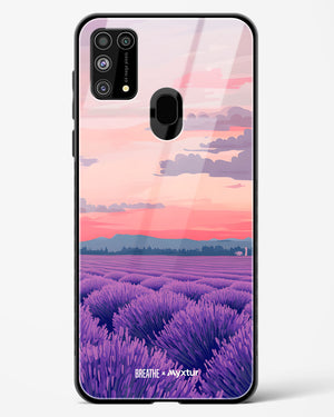 Lavender Fields Forever [BREATHE] Glass Case Phone Cover (Samsung)