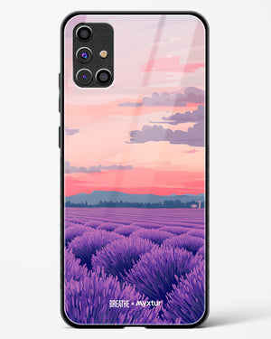 Lavender Fields Forever [BREATHE] Glass Case Phone Cover (Samsung)