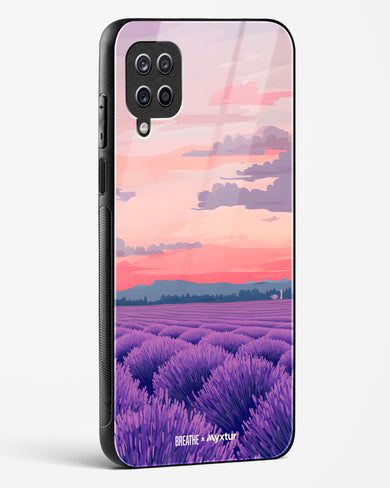Lavender Fields Forever [BREATHE] Glass Case Phone Cover (Samsung)