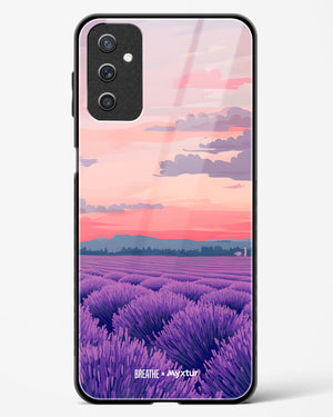 Lavender Fields Forever [BREATHE] Glass Case Phone Cover (Samsung)