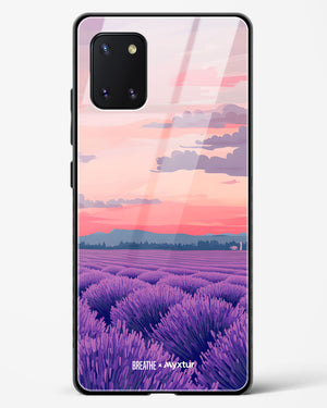 Lavender Fields Forever [BREATHE] Glass Case Phone Cover (Samsung)