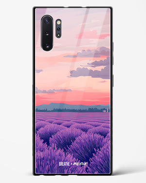 Lavender Fields Forever [BREATHE] Glass Case Phone Cover (Samsung)