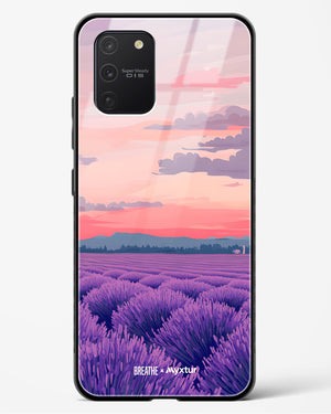 Lavender Fields Forever [BREATHE] Glass Case Phone Cover (Samsung)