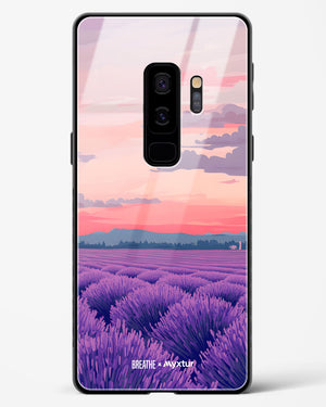 Lavender Fields Forever [BREATHE] Glass Case Phone Cover (Samsung)