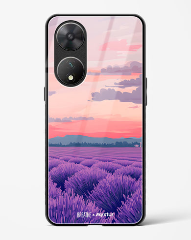 Lavender Fields Forever [BREATHE] Glass Case Phone Cover (Vivo)