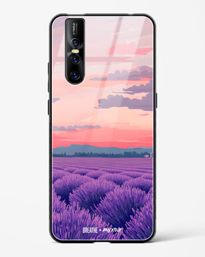 Lavender Fields Forever [BREATHE] Glass Case Phone Cover (Vivo)