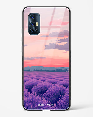 Lavender Fields Forever [BREATHE] Glass Case Phone Cover (Vivo)