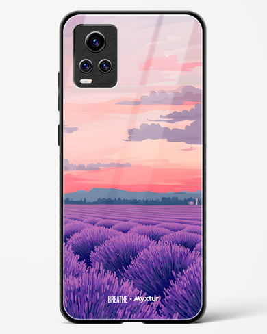 Lavender Fields Forever [BREATHE] Glass Case Phone Cover (Vivo)