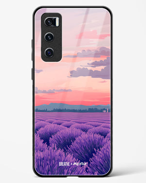 Lavender Fields Forever [BREATHE] Glass Case Phone Cover (Vivo)