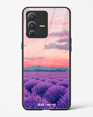 Lavender Fields Forever [BREATHE] Glass Case Phone Cover (Vivo)