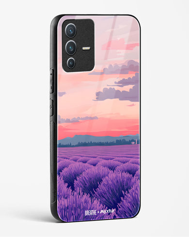 Lavender Fields Forever [BREATHE] Glass Case Phone Cover (Vivo)