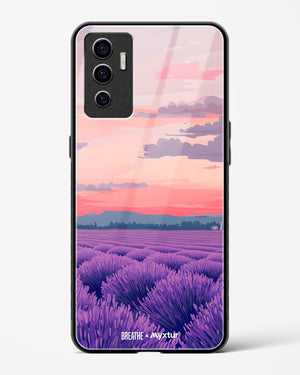 Lavender Fields Forever [BREATHE] Glass Case Phone Cover (Vivo)