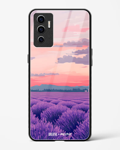 Lavender Fields Forever [BREATHE] Glass Case Phone Cover (Vivo)