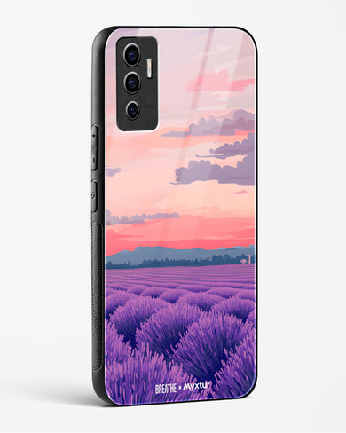 Lavender Fields Forever [BREATHE] Glass Case Phone Cover (Vivo)