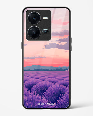 Lavender Fields Forever [BREATHE] Glass Case Phone Cover (Vivo)