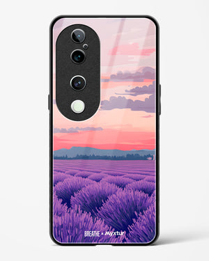 Lavender Fields Forever [BREATHE] Glass Case Phone Cover (Vivo)