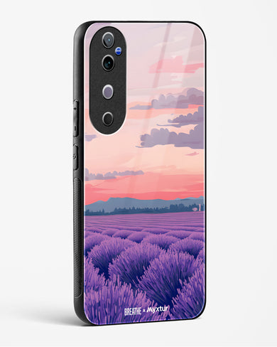 Lavender Fields Forever [BREATHE] Glass Case Phone Cover (Vivo)
