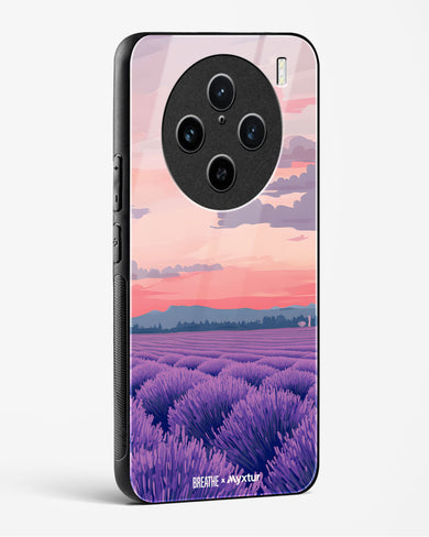 Lavender Fields Forever [BREATHE] Glass Case Phone Cover (Vivo)