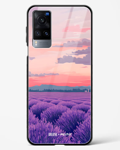 Lavender Fields Forever [BREATHE] Glass Case Phone Cover (Vivo)