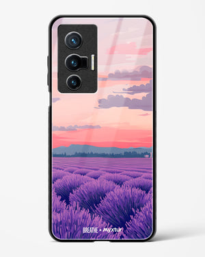 Lavender Fields Forever [BREATHE] Glass Case Phone Cover (Vivo)
