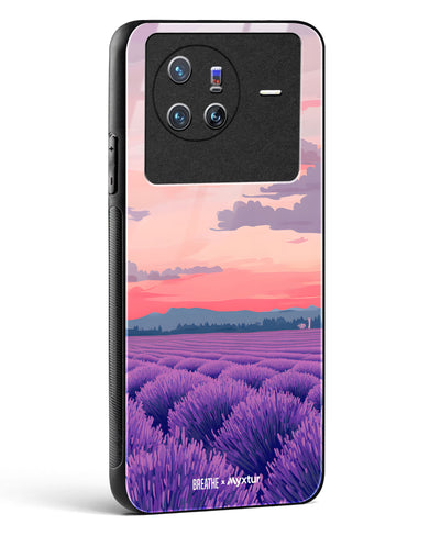 Lavender Fields Forever [BREATHE] Glass Case Phone Cover (Vivo)
