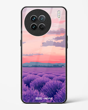Lavender Fields Forever [BREATHE] Glass Case Phone Cover (Vivo)