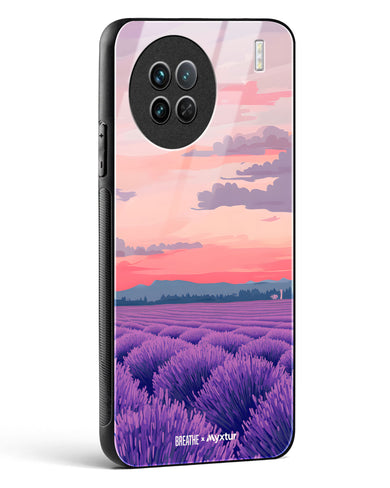 Lavender Fields Forever [BREATHE] Glass Case Phone Cover (Vivo)