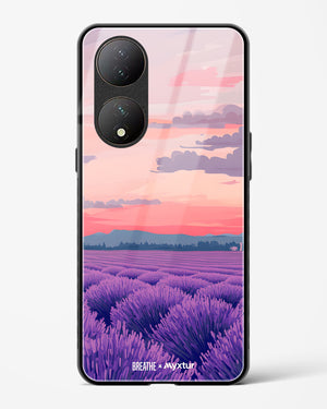 Lavender Fields Forever [BREATHE] Glass Case Phone Cover (Vivo)