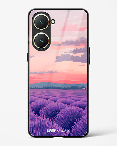 Lavender Fields Forever [BREATHE] Glass Case Phone Cover (Vivo)
