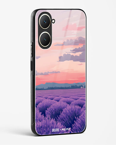 Lavender Fields Forever [BREATHE] Glass Case Phone Cover (Vivo)