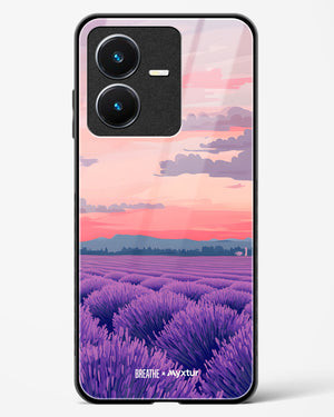 Lavender Fields Forever [BREATHE] Glass Case Phone Cover (Vivo)