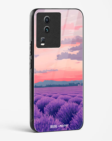 Lavender Fields Forever [BREATHE] Glass Case Phone Cover (Vivo)