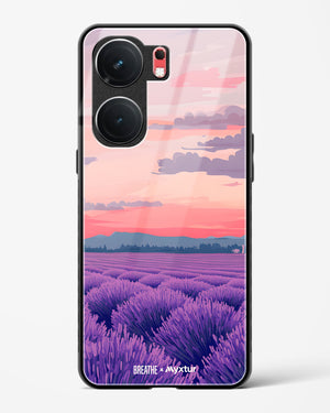Lavender Fields Forever [BREATHE] Glass Case Phone Cover (Vivo)